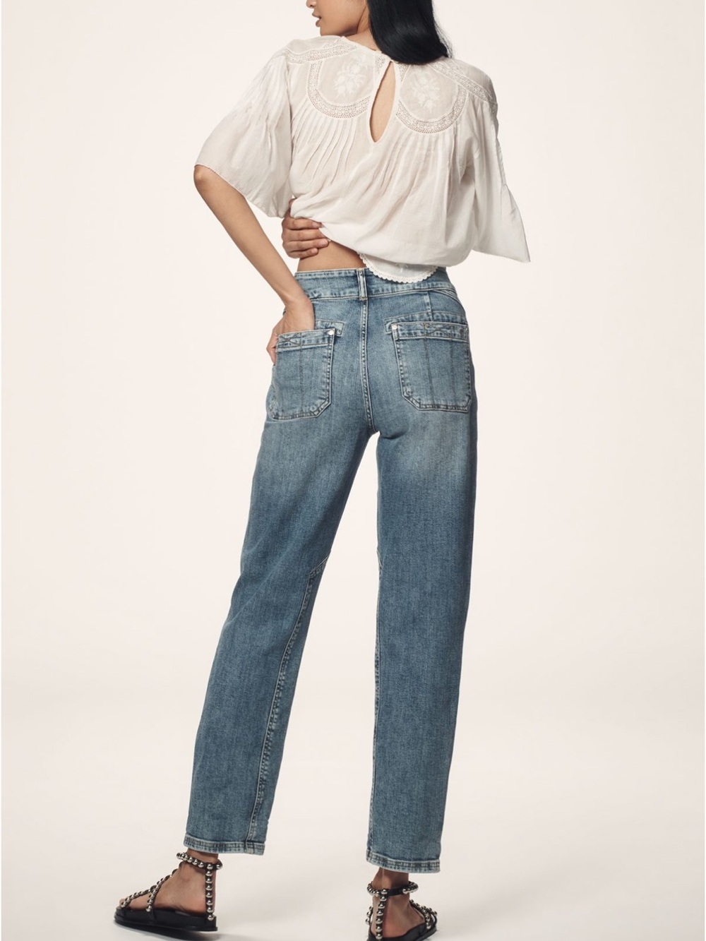 Pilcro Wandered Jean. Size 26 - Picture 10 of 12